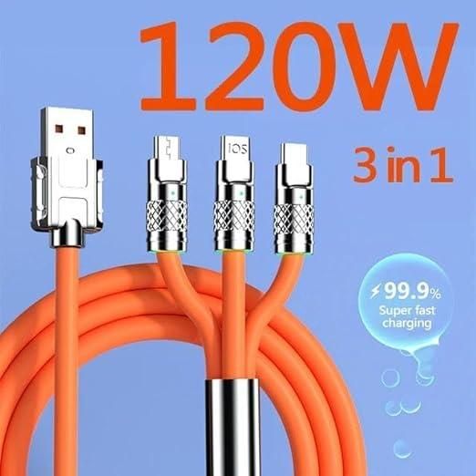 4 In 1 Super Fast Charging Data Cable 120W