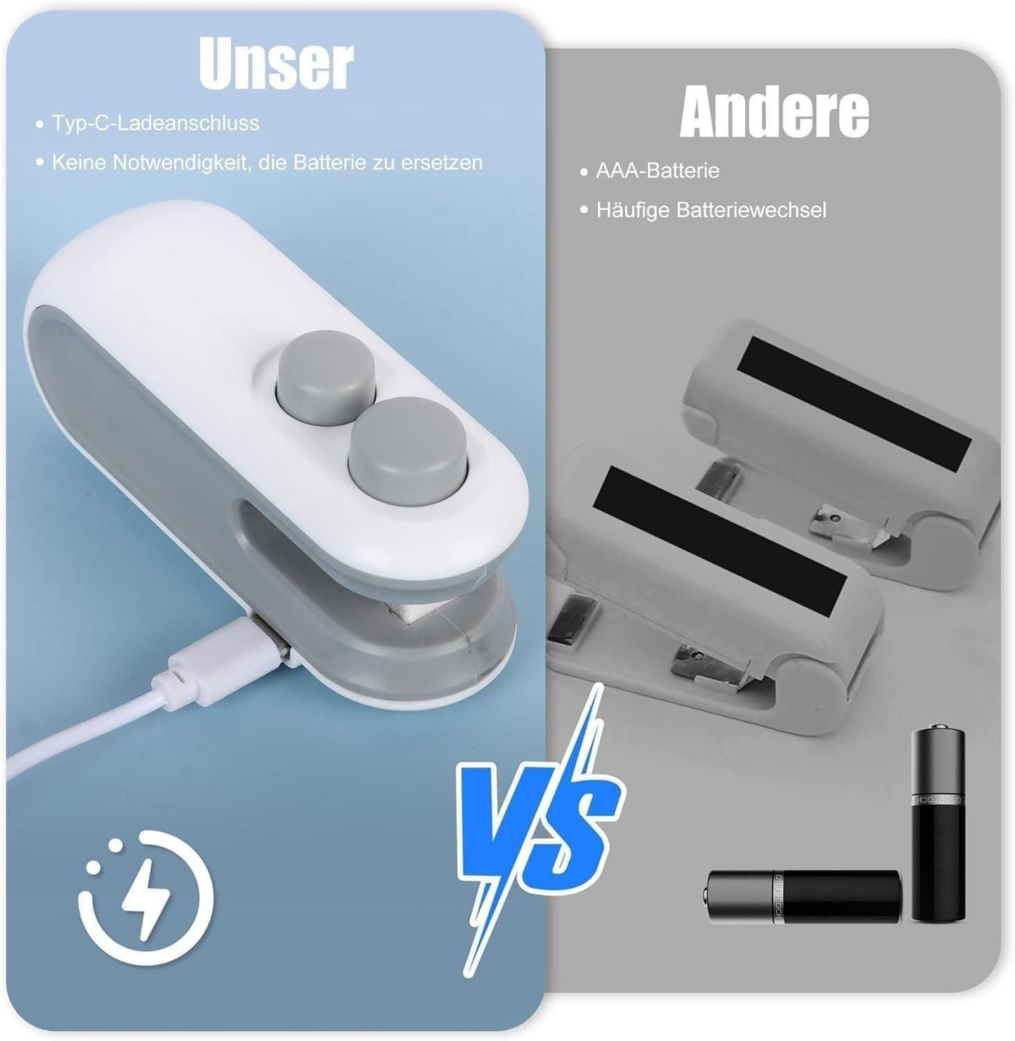 2 in 1 Mini Sealing Machine for Plastic Bags