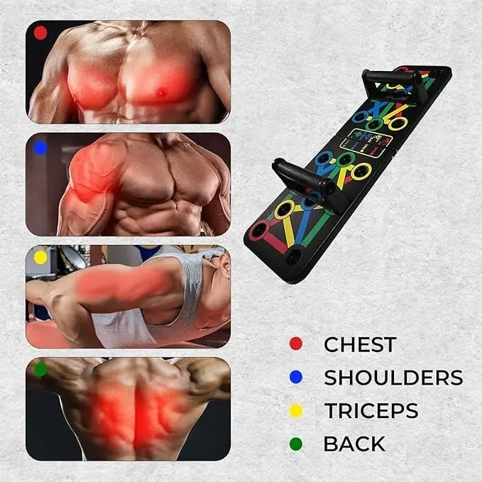 15 In 1 Pushup Board