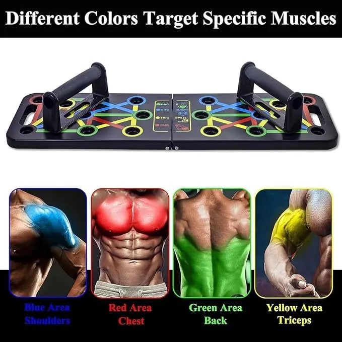 15 In 1 Pushup Board