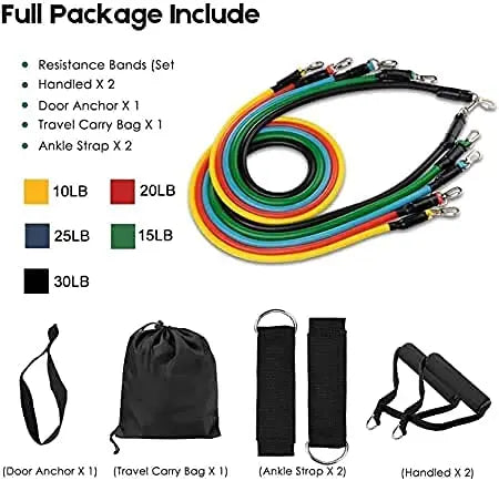 Premium Bands Workout Training Tube Stackable