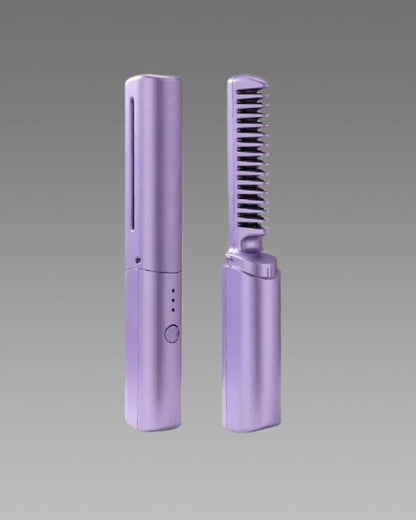 Meneflix Portable Mini Hair Straightener – Cordless & Rechargeable
