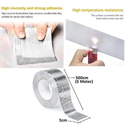 Leakage Repair Waterproof Tape for Pipe & Roof Water Leakage Solution Aluminum Tape