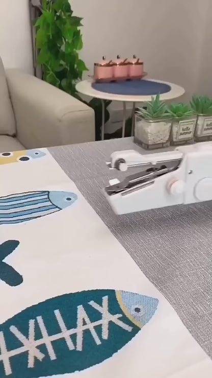 Electric Handy Stitch Sewing Stapler Style Mini Machine