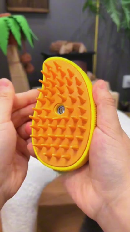 Steaming Pet Hairbrush